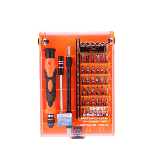 Multi function Jakemy Interchangeable Magnetic 45 In 1 Precision Screwdriver Set Repair Tools for iPhone iPad P